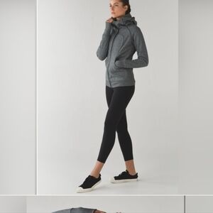 LULULEMON HOODED medium weight jacket, size 12